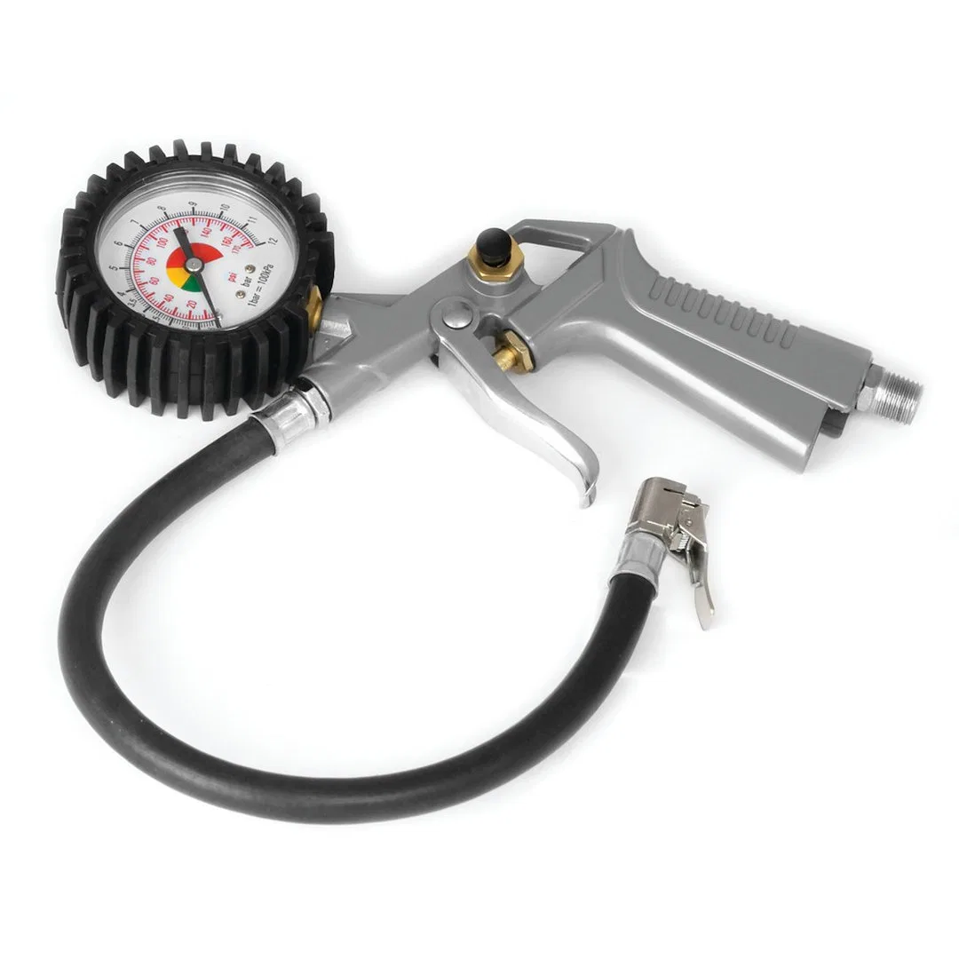 M521 – PERFORM TOOL Air Compressor Tire Inflation Gun, 1/4 Inch Male NPT Air Inlet With Analog 10 To 170 PSI Pressure...